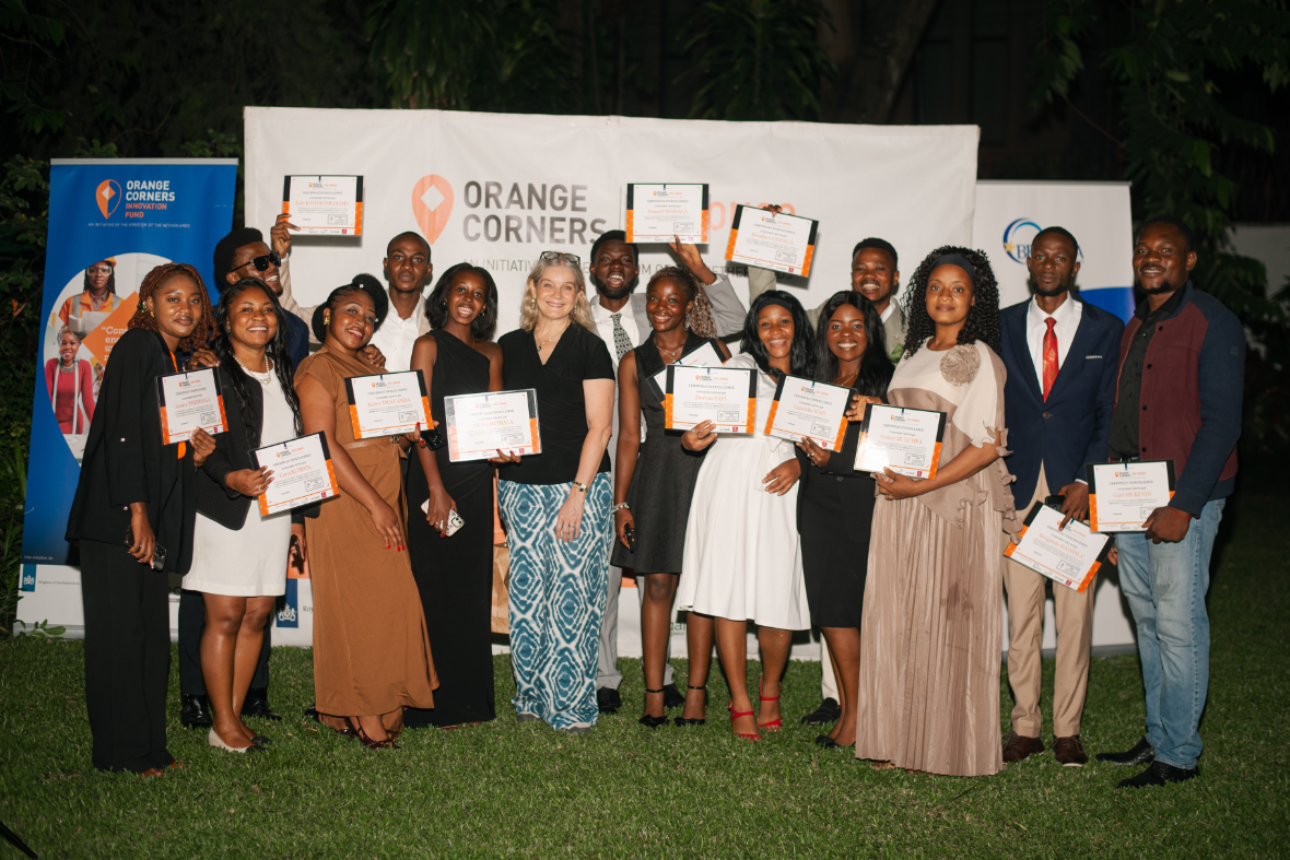 Entrepreneurs Orange Corners — cérémonie