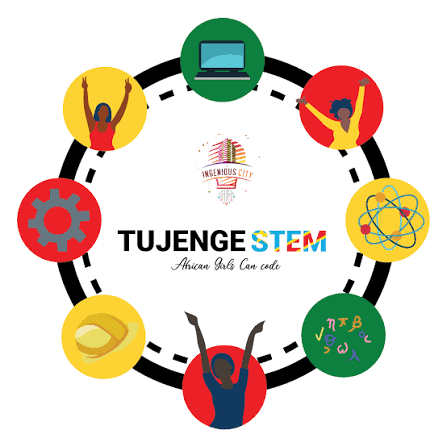 Logo TUJENGE STEM — African Girls Can Code